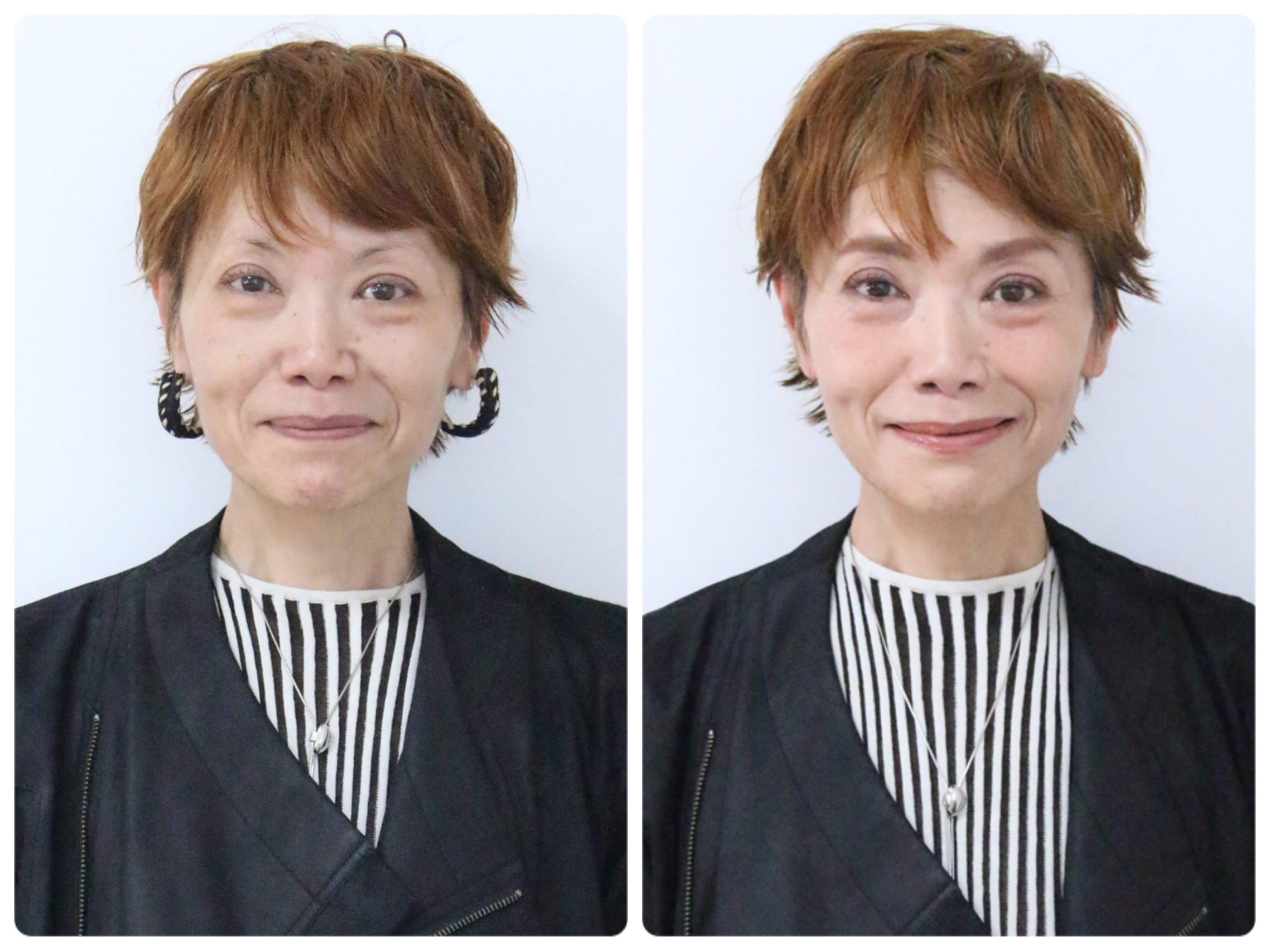 40代50代 はっきりした顔立ちでも若見えする華やかなナチュラルメイク